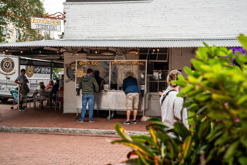 Vinnies Van Go Gos at Savannah City Market